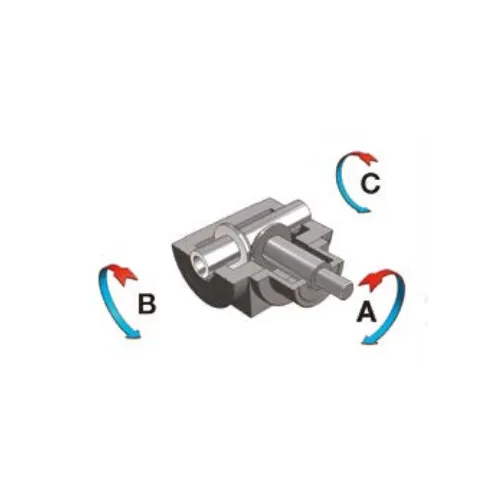 Chiaravalli-CHQ 134 TYP4 1:1 D=24 right-angle gearbox Chiaravalli