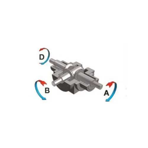 Chiaravalli-CHQ 86 TYP7 1:1 right-angle gearbox Chiaravalli